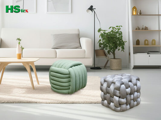 Knot Ottoman Pouff